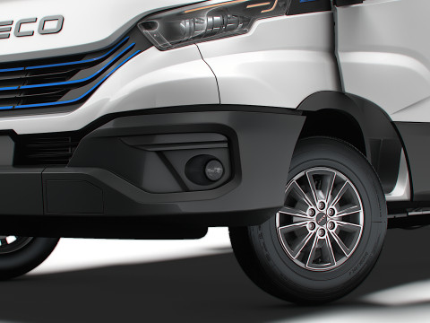 Iveco eDaily Van L5H3 HQ Interior 2024 3D 모델