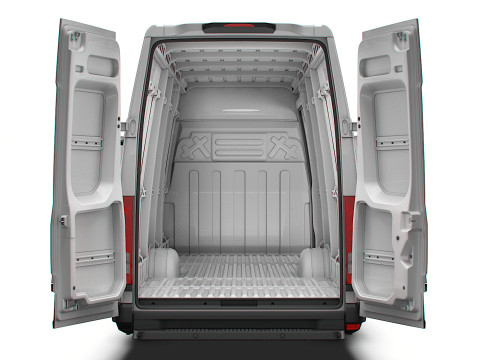 Iveco eDaily Van L5H3 HQ Interior 2024 3D 모델