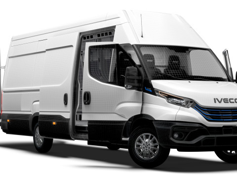 Iveco eDaily Van L5H3 HQ Interior 2024 3D 모델