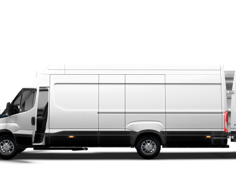 Iveco eDaily Van L5H3 HQ Interior 2024 3D 모델