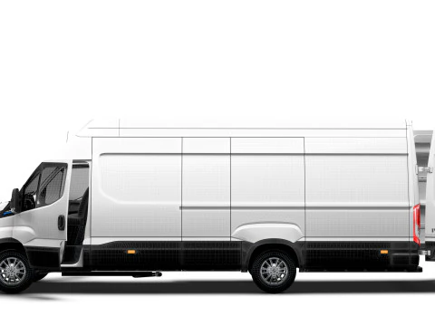 Iveco eDaily Van L5H3 HQ Interior 2024 3D Model