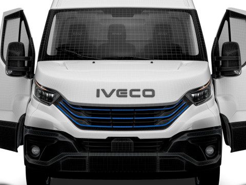 Iveco eDaily Van L5H3 HQ Interior 2024 3D 모델