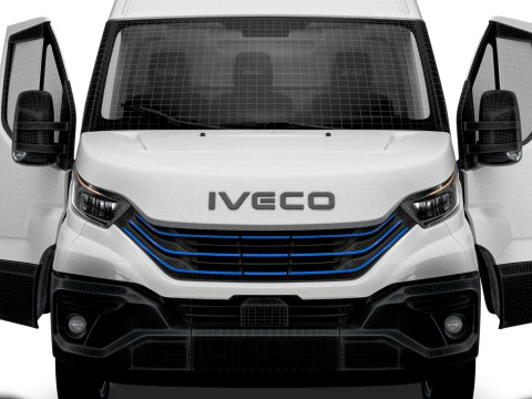 Iveco eDaily Van L5H3 HQ Interior 2024 3D Model
