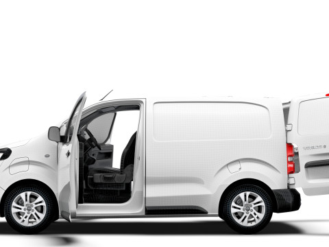 Opel Vivaro Electric Van L1 HQ Interior 2024 3D Model