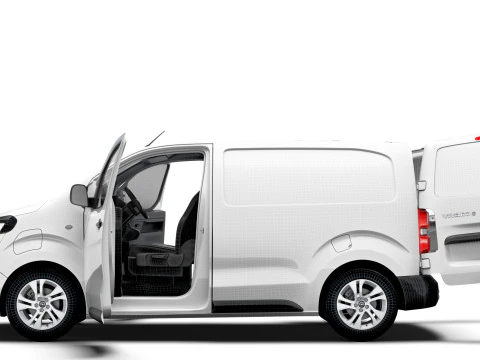 Opel Vivaro Electric Van L1 HQ Interior 2024 3D Model