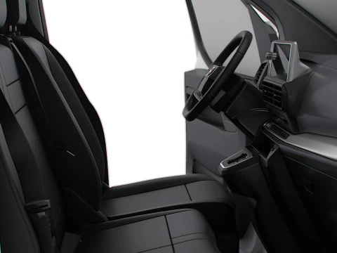 Opel Vivaro Electric Van L2 HQ Interior 2024 3D Model