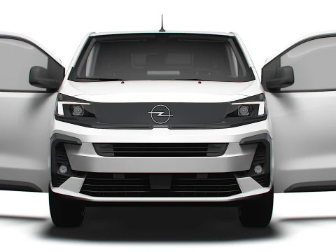Opel Vivaro Electric Van L2 HQ Interior 2024 3D Model