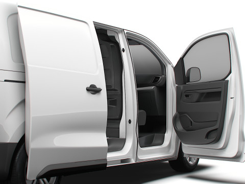 Opel Vivaro Electric Van L2 HQ Interior 2024 Modello 3D
