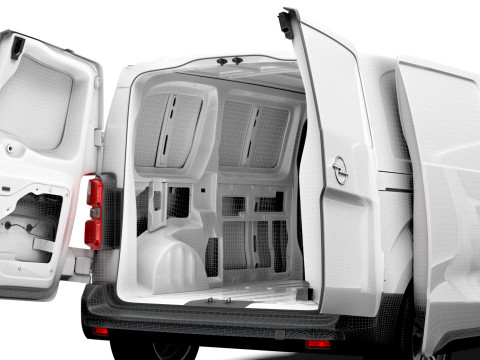 Opel Vivaro Electric Van L2 HQ Interior 2024 Modello 3D
