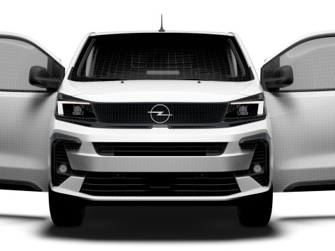 Opel Vivaro Electric Van L2 HQ Interior 2024 Modello 3D