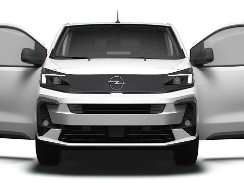 Opel Vivaro Electric Van L3 HQ Interior 2024 3D Model