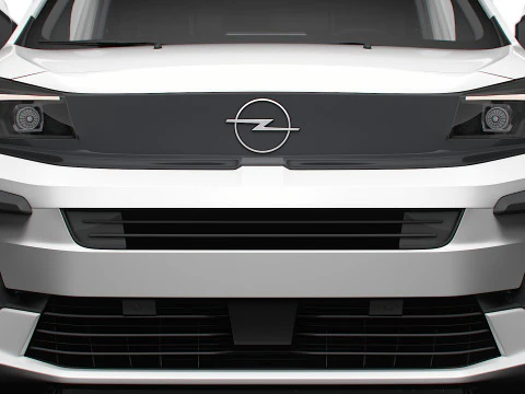 Opel Vivaro Electric Van L3 HQ Interior 2024 3D Model