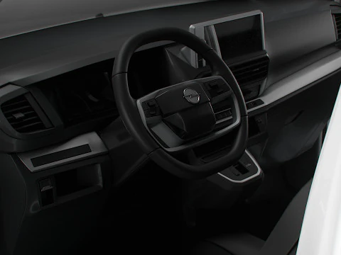 Opel Vivaro Electric Van L3 HQ Interior 2024 3D Model