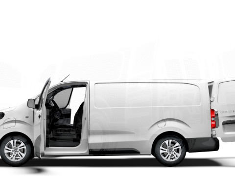 Opel Vivaro Electric Van L3 HQ Interior 2024 3D Model