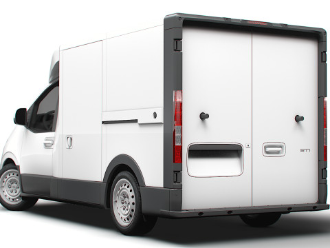 Hyundai ST1 Chassis Cab 2024 3D Модель