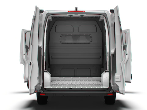 Renault Master L2H2 CrewCab Van HQ Interior 2024 3Dモデル