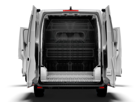Renault Master L2H2 CrewCab Van HQ Interior 2024 3Dモデル
