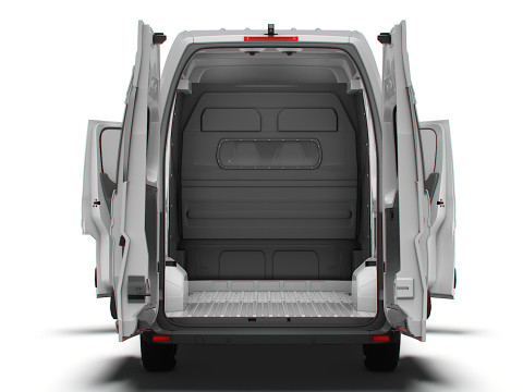 Renault Master L2H3 CrewCab Van HQ Interior 2024 3D 模型
