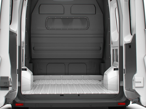 Renault Master L2H3 CrewCab Van HQ Interior 2024 3D 模型