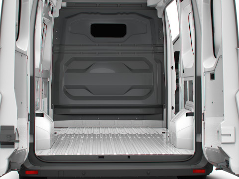 Renault Master L2H3 Van HQ Interior 2024 3D Model