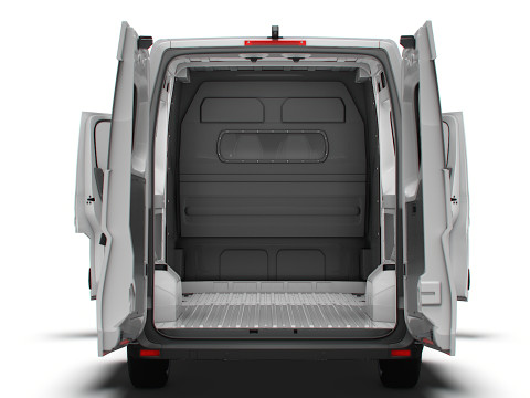 Renault Master L3H2 CrewCab Van HQ Interior 2024 3D Model