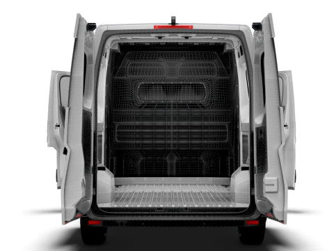 Renault Master L3H2 CrewCab Van HQ Interior 2024 3D Model