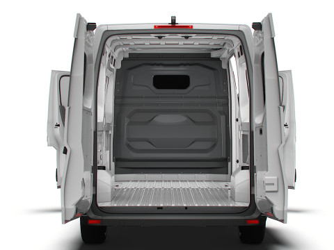 Renault Master L3H2 Van HQ Interior 2024 Model 3D