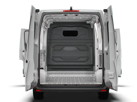 Renault Master L3H2 Van HQ Interior 2024 3D Model