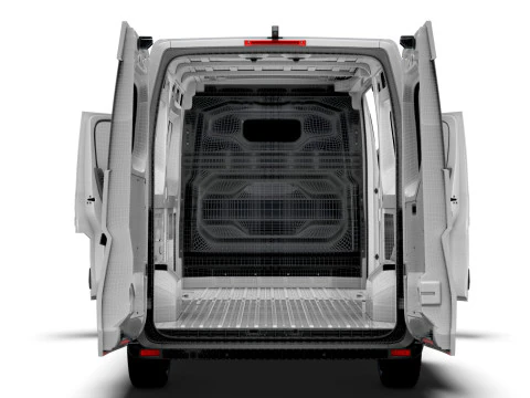 Renault Master L3H2 Van HQ Interior 2024 3D Model