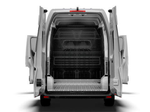Renault Master L3H3 CrewCab Van HQ Interior 2024 3Dモデル