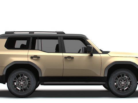Lexus GX 550 Overtrail 2024 3D 模型