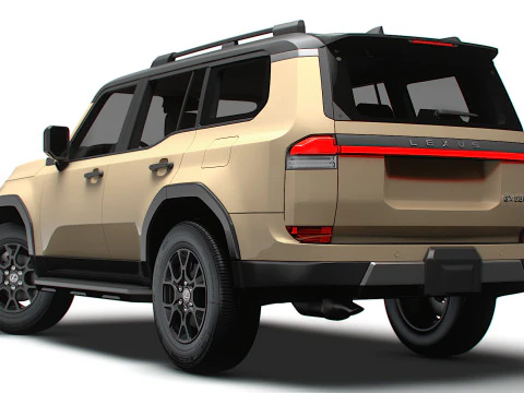 Lexus GX 550 Overtrail 2024 3D Model