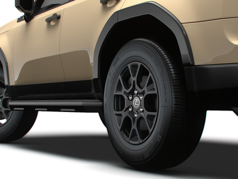 Lexus GX 550 Overtrail 2024 3D 模型