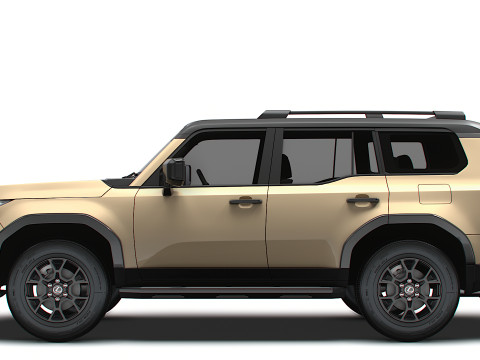 Lexus GX 550 Overtrail 2024 3D 模型