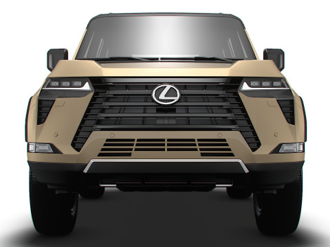 Lexus GX 550 Overtrail 2024 3D 模型