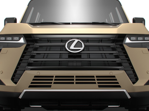 Lexus GX 550 Overtrail 2024 3D 模型