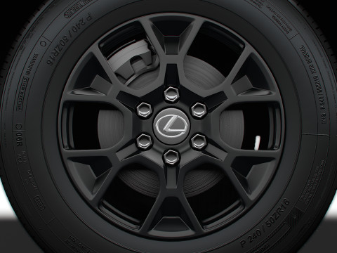 Lexus GX 550 Overtrail 2024 3D 模型