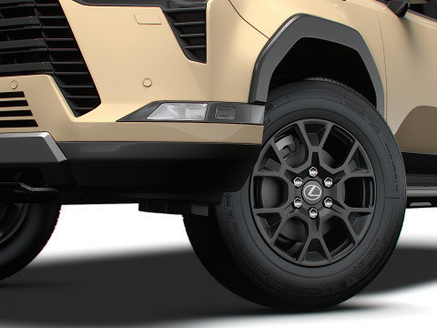 Lexus GX 550 Overtrail 2024 3D 模型