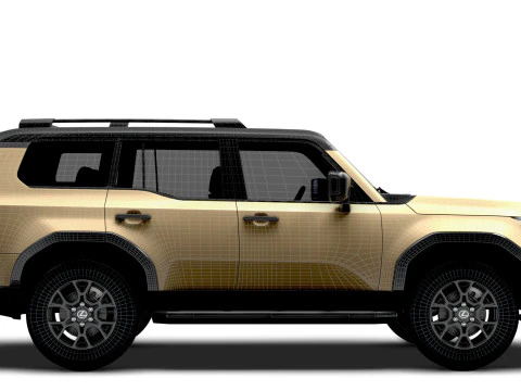 Lexus GX 550 Overtrail 2024 3D Model