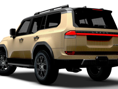 Lexus GX 550 Overtrail 2024 3D Model