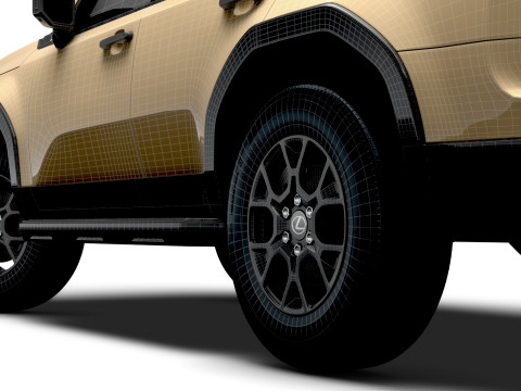Lexus GX 550 Overtrail 2024 3D 模型