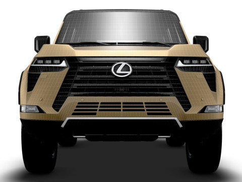 Lexus GX 550 Overtrail 2024 3D 模型