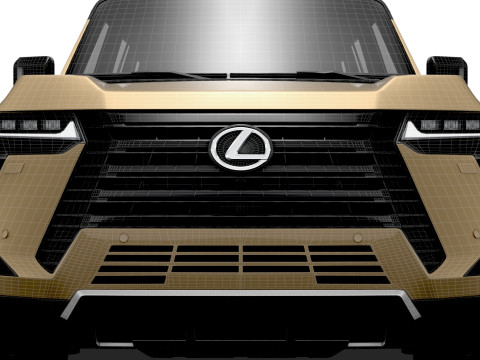 Lexus GX 550 Overtrail 2024 3D 模型