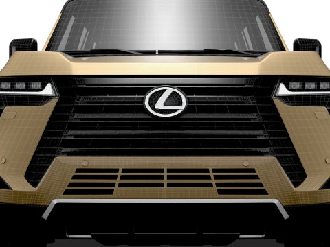 Lexus GX 550 Overtrail 2024 3D Model