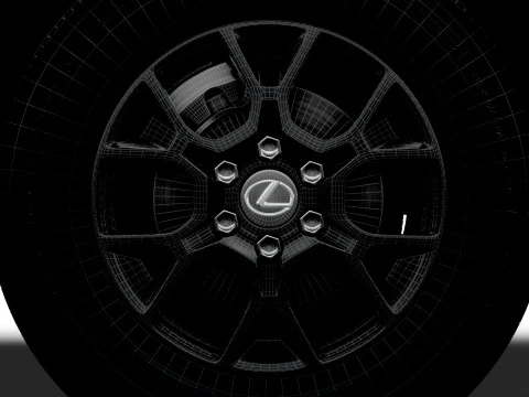 Lexus GX 550 Overtrail 2024 3D Model