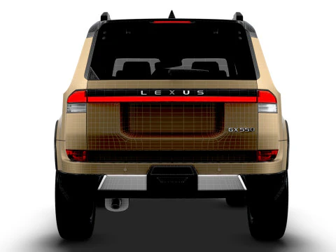 Lexus GX 550 Overtrail 2024 3D Model