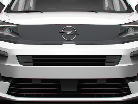 欧宝 Vivaro 电动 CombiVan L3 HQ 内饰 2024 年 3D 模型