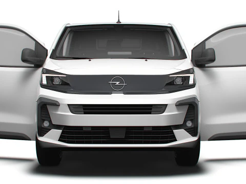 Opel Vivaro Furgoneta con port&oacute;n trasero el&eacute;ctrico L2 HQ Interior 2024 Modelo 3D