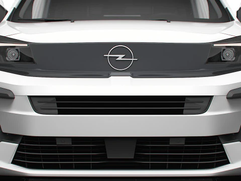 Opel Vivaro Furgoneta con port&oacute;n trasero el&eacute;ctrico L2 HQ Interior 2024 Modelo 3D