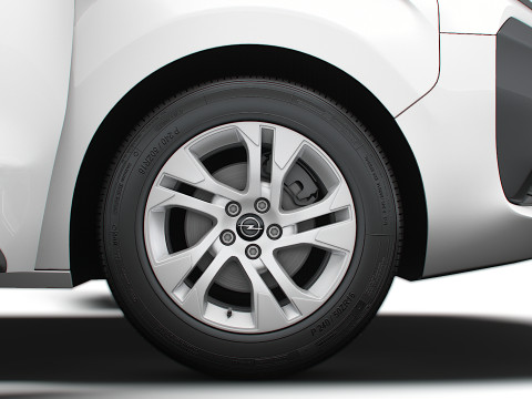 Opel Vivaro Electric Tailgate Van L2 HQ Interior 2024 Modèle 3D